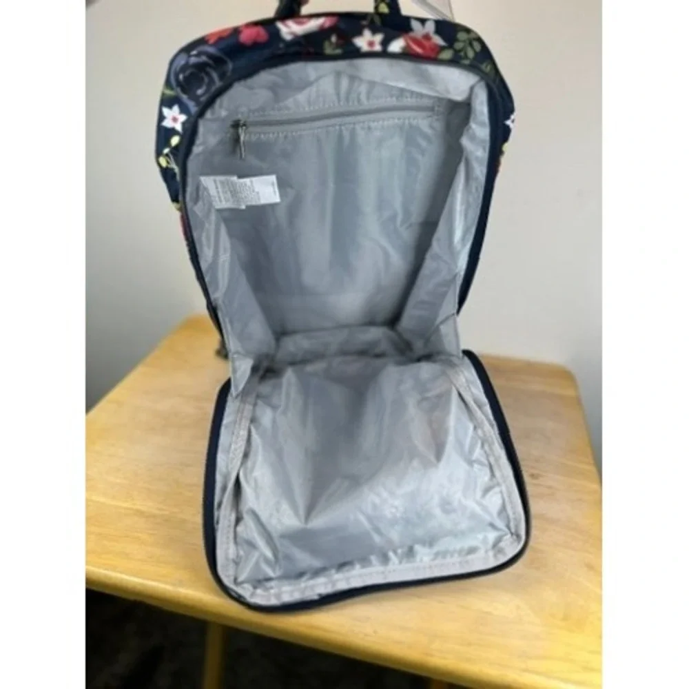 JuJuBe MiniBe Diaper Bag Backpack Navy Midnight Posy Floral Travel Baby JA4023